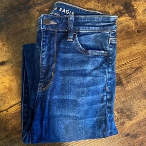 American Eagle Next Level Stretch Ripped Jeans